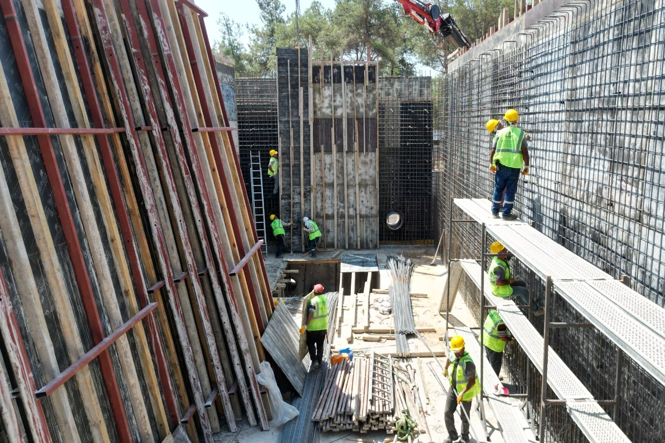 Bursa Büyükşehir’den Demirtaş’a 10 bin metreküplük yeni su deposu