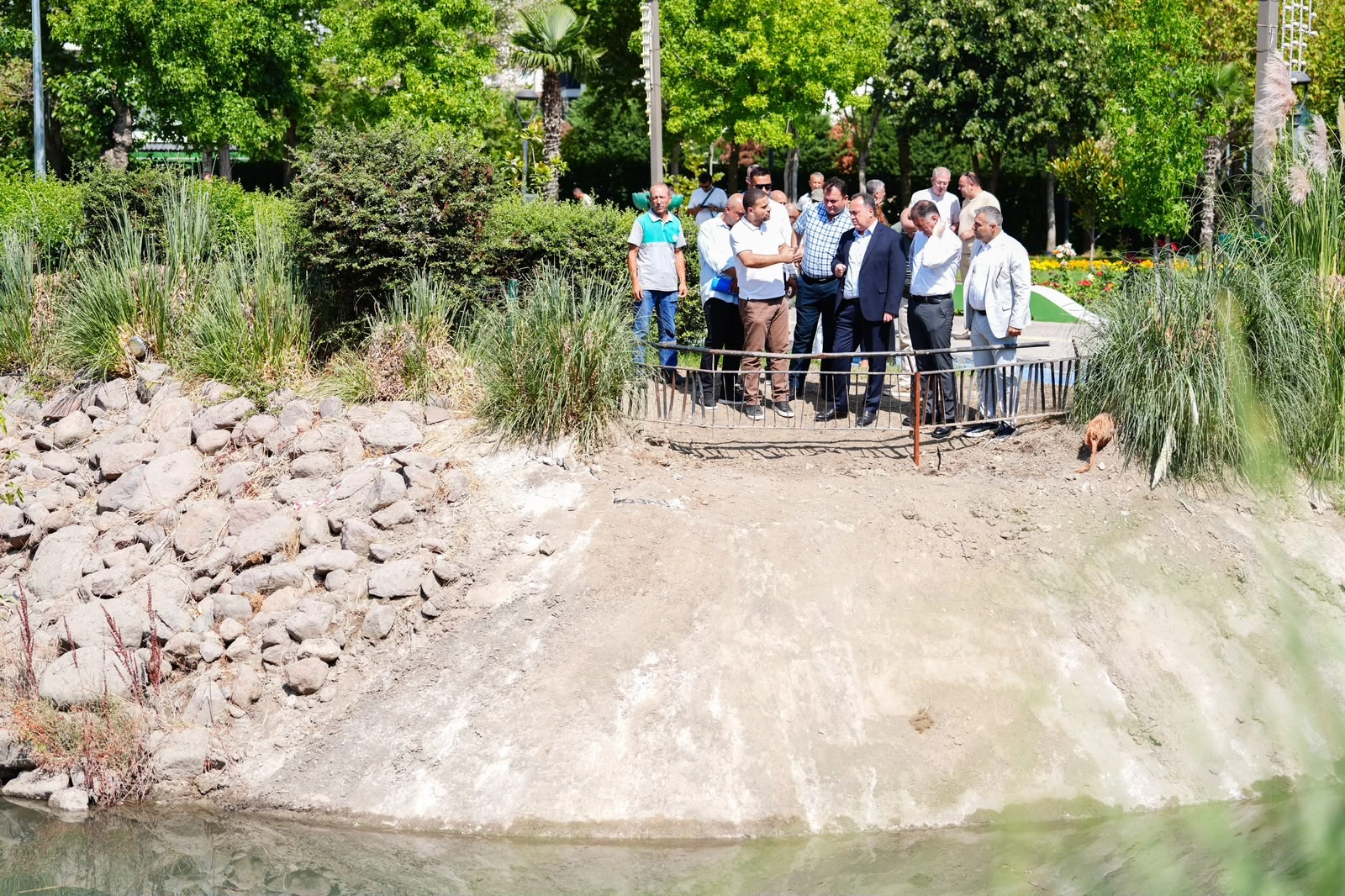 Manisa'da Başkan Dutlulu, çalışmaları yerinde inceledi