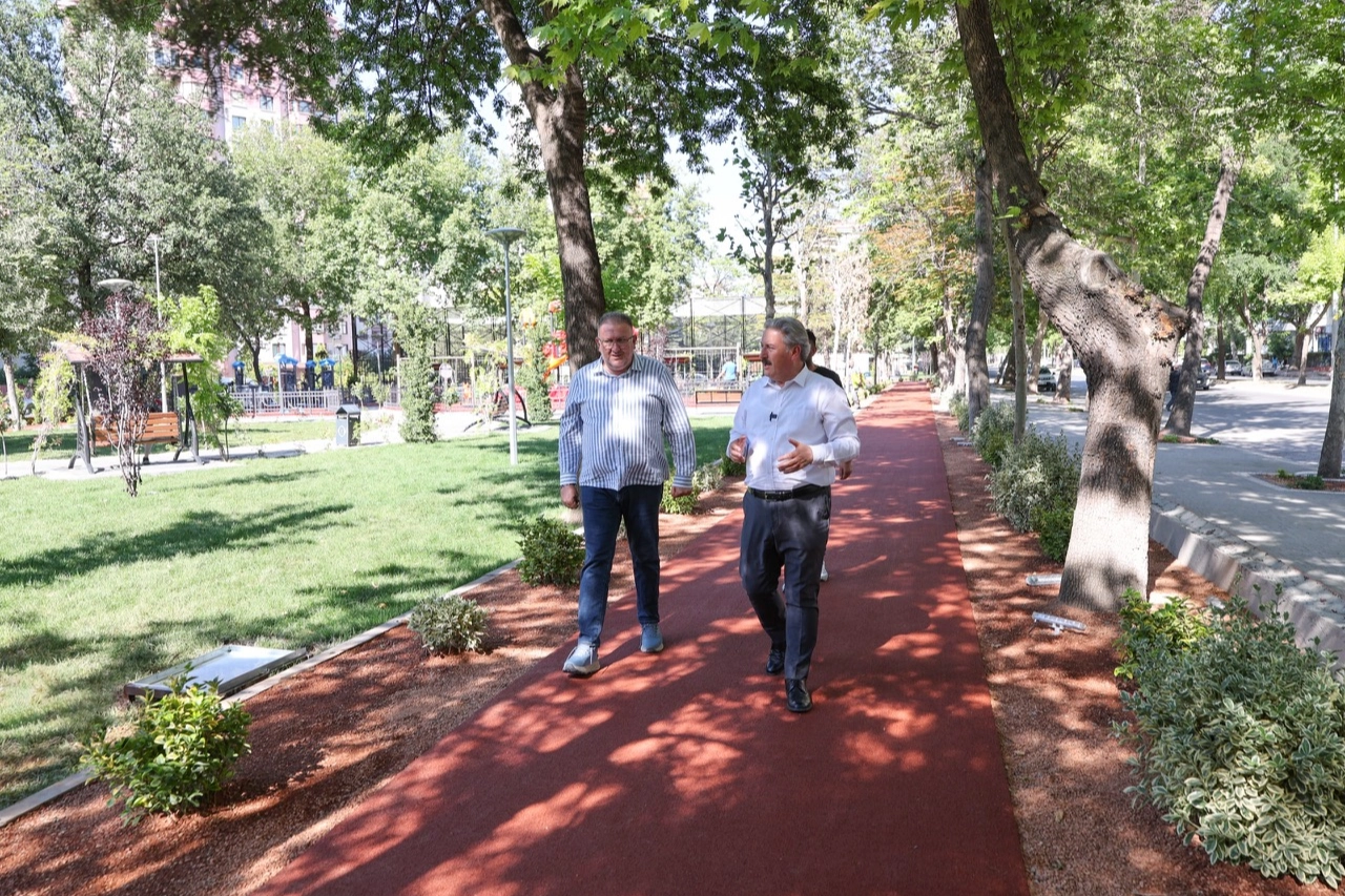 Kayseri Melikgazi'nin 'Yıldız' parkı