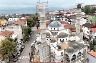 Kocaeli Kuruçeşme Merkez Camii’nde çalışmalar sürüyor