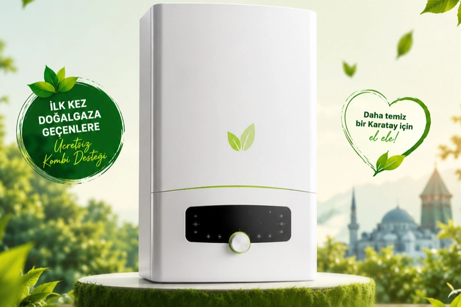 Konya Karatay'dan hava kirliliğine kombi hamlesi