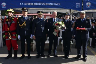 Ankara İtfaiyesi’nde 100 personel yemin etti