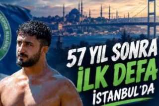 Bursa Büyükşehir güreşçisi tarihi er meydanında