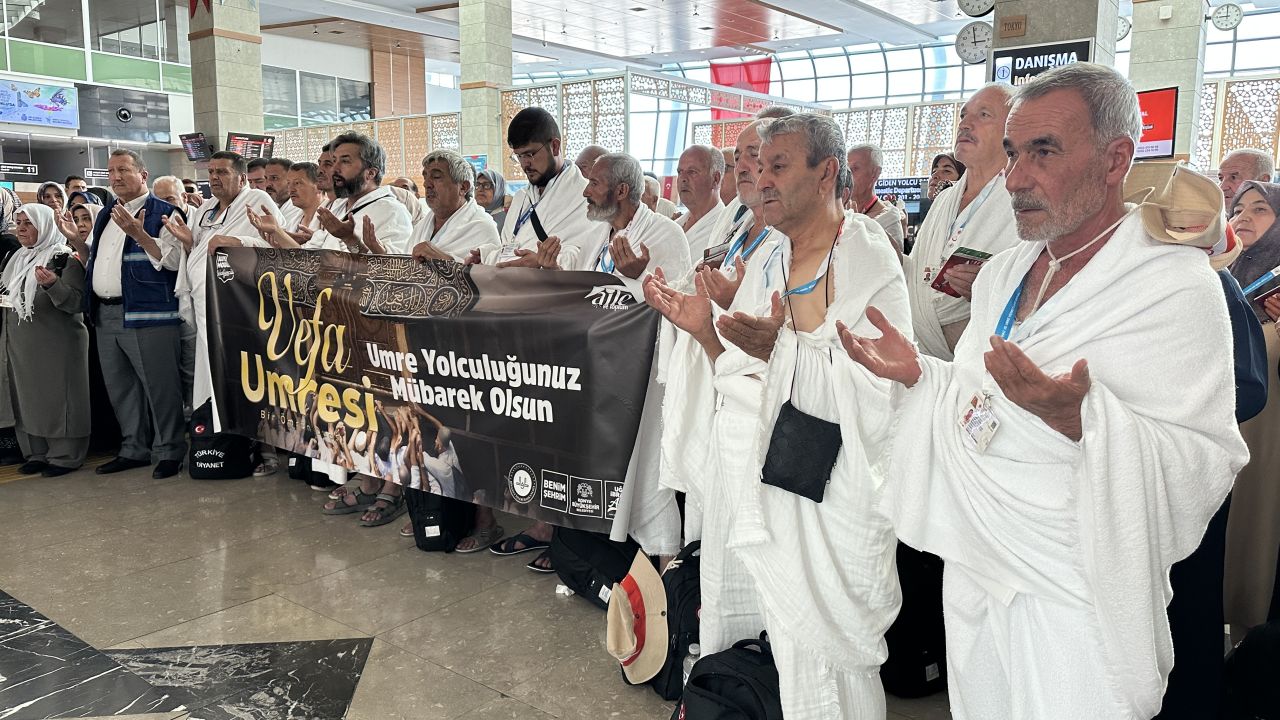 Konya’da umreye gidemeyen emekli ve gaziler umreye gönderiliyor
