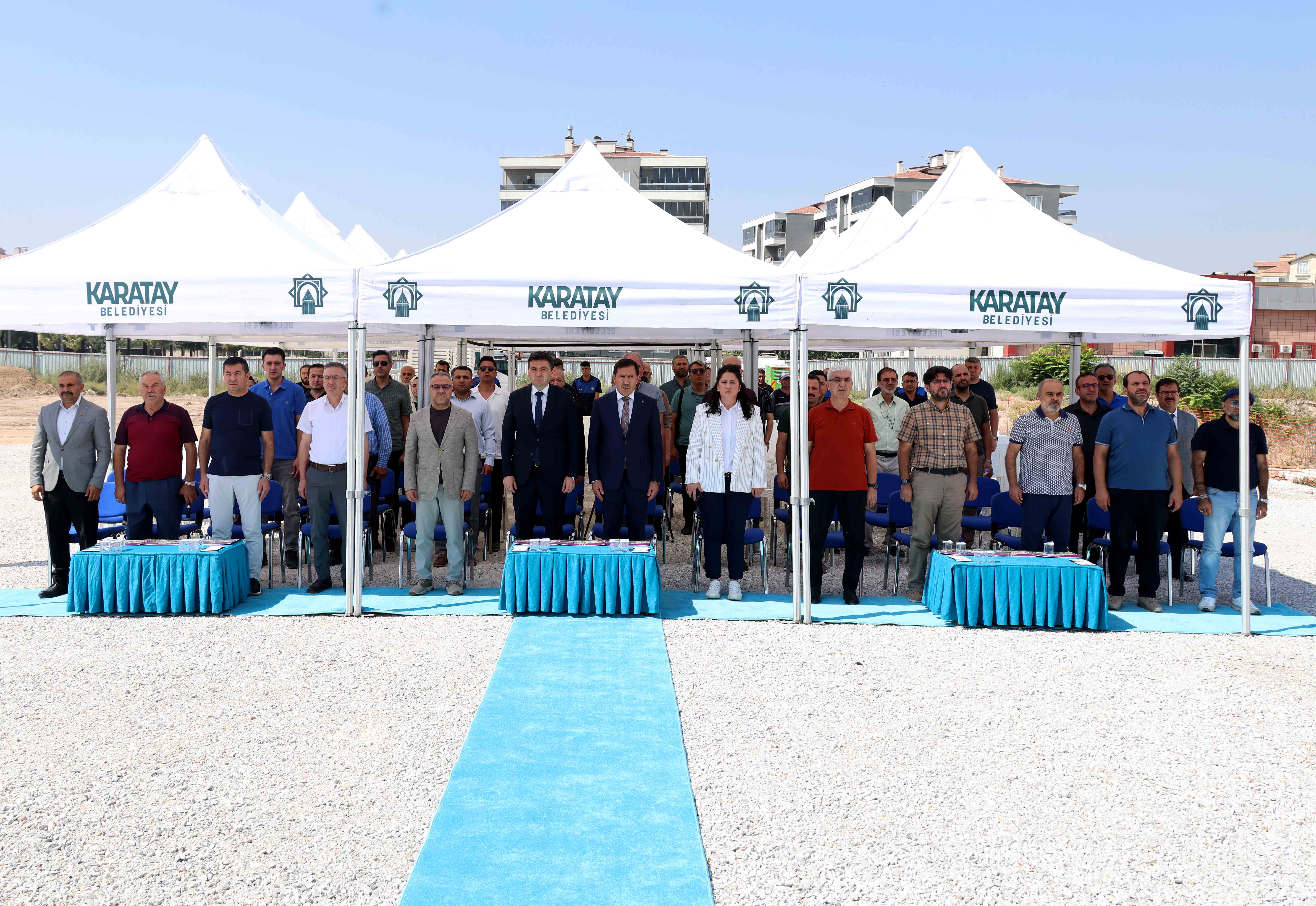 Karatay Lavanta Konutları’nda temeller atıldı