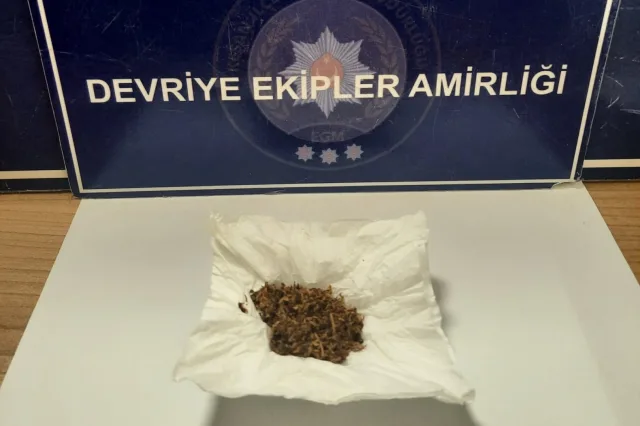 Keşan’da şüpheli şahsın üzerinden uyuşturucu madde çıktı