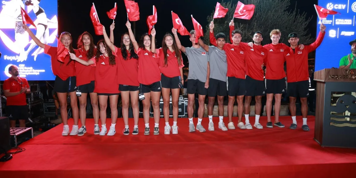 Avrupa’nın genç yıldızları Foça’da buluştu