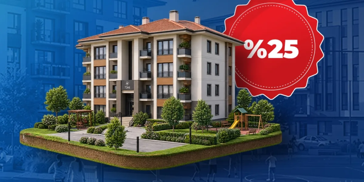 TOKİ’den yüzde 25 indirim kampanyası başlıyor... Son başvuru 19 Ekim 2026
