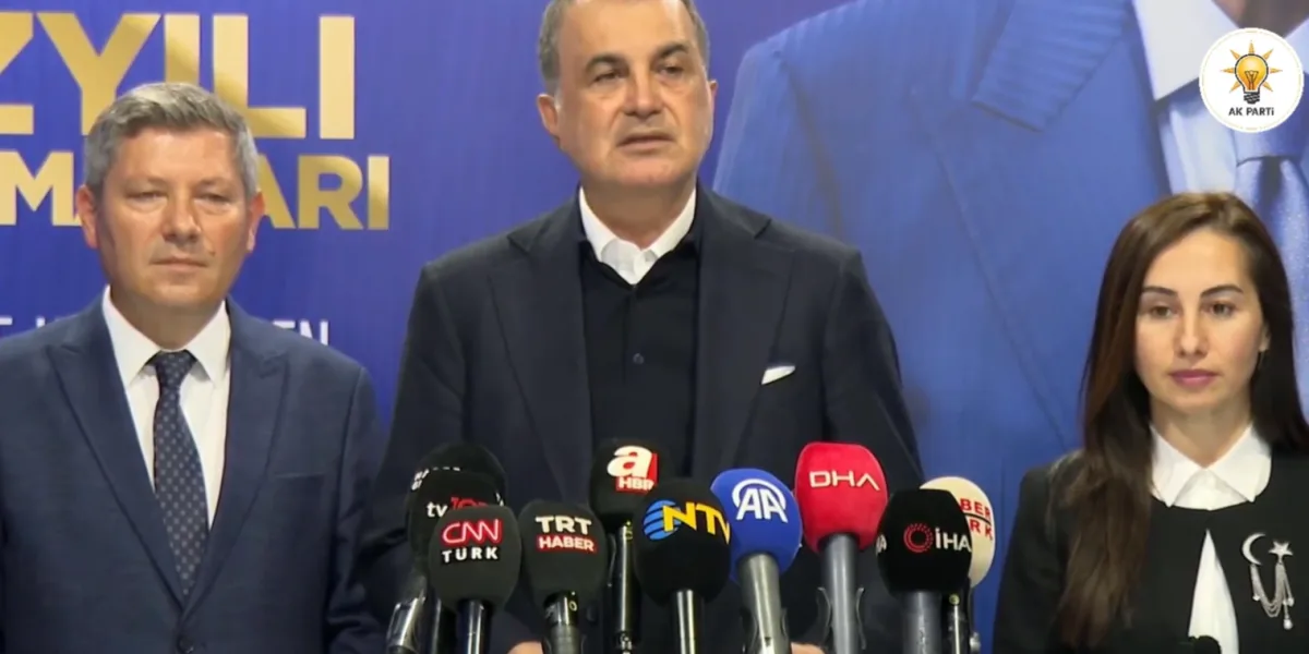 Ömer Çelik: AK Parti’yi millet kurdu, tabelasını biz astık
