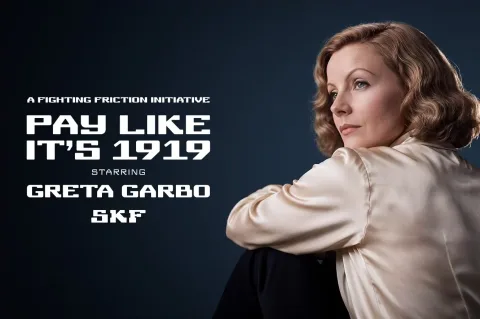 Greta Garbo geri döndü: SKF'nin sürtünmenin üstesinden gelme girişiminde başrolü oynuyor