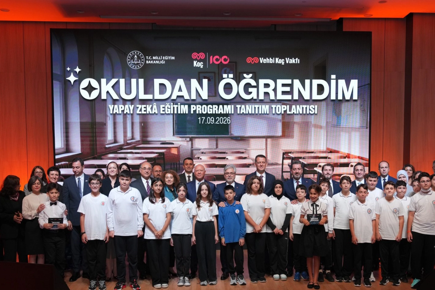 Ortaokul öğrencileri için 'yapay zekâ eğitim programı' tanıtıldı
