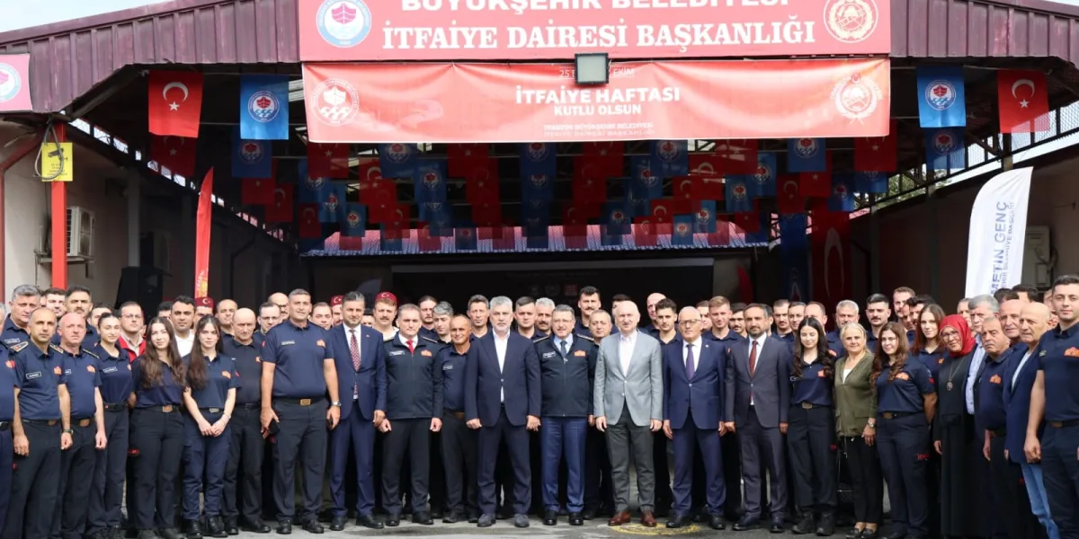 Trabzon İtfaiyesi'ne 9 yeni araç kazandırıldı