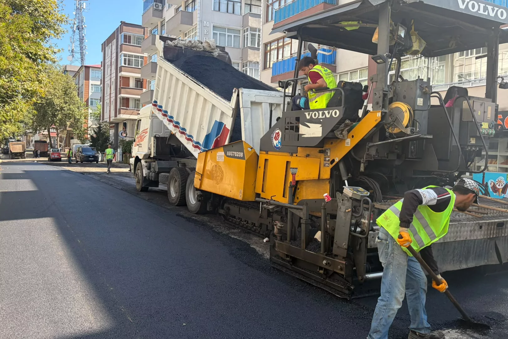 Trabzon’da ulaşım çalışmaları hız kesmeden sürüyor